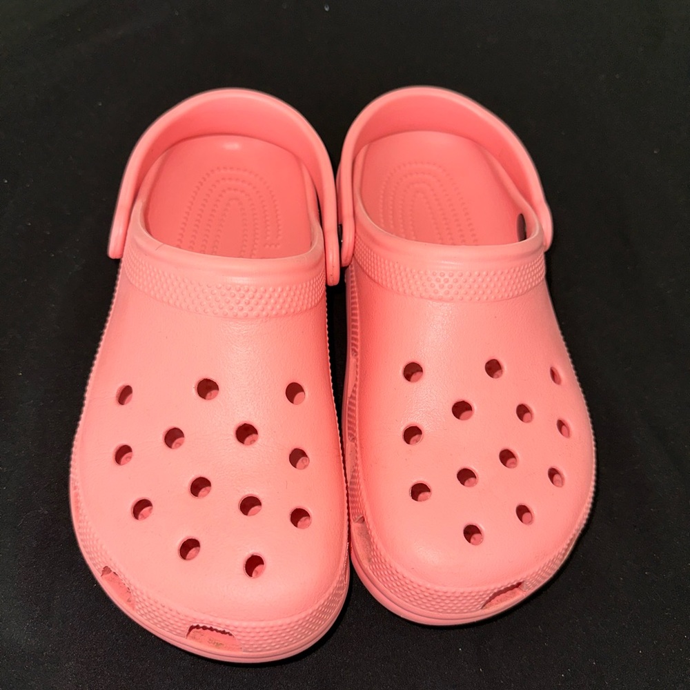 Peach Colored Crocs